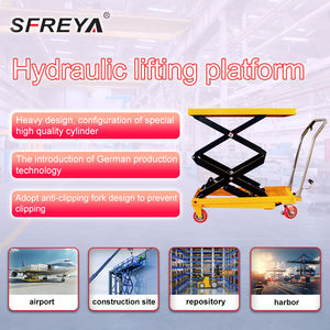 Sfreya S3258 Hydraulische Hefplatformbehandelingsapparatuur 150-1000Kg Mobiele Hydraulische Schaarheftafel Handmatige Vorkheftruck - Product Image 2