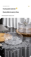 Plateau à fruits secs en PVC de style moderne, plateau de table basse de salon, luxe haut de gamme, utilisation domestique, portable, minimaliste, compartiments divisés, noix
