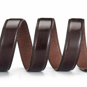 <span class=keywords><strong>Ceinture</strong></span> <span class=keywords><strong>Homme</strong></span> Tendance en <span class=keywords><strong>Cuir</strong></span> Véritable de Vache avec Boucle Ardillon en Alliage, Style Vintage Haut de Gamme, Simple et Décontractée, Vente en Gros Direct Usine - Product Image 3