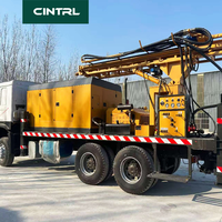 Plate-forme de forage de puits d'eau montée sur camion de 200m 300m 400m avec quantité minimale de commande concurrentiel et remise en vrac