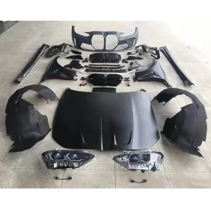 G20 Body kit for BMW 3 series g20 2019-2022 upgrade M3 Bodykit car bumper assembly headlight hood fender
