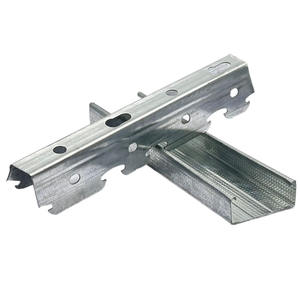 Accessoires de panneau de gypse de vente d'usine canal de <span class=keywords><strong>plafond</strong></span> <span class=keywords><strong>en</strong></span> forme de V canal de fourrure galvanisé par zinc pour système de <span class=keywords><strong>plafond</strong></span> - Product Image 2