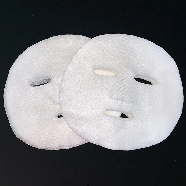 Koperen Ammoniak Mix Zijde Custom Vorm Droog Masker Papier Vel Droog Doek Gezichtsmasker Materiaal