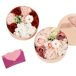 Cajas <span class=keywords><strong>de</strong></span> Rosas con Logotipo Personalizado, Ramos <span class=keywords><strong>de</strong></span> <span class=keywords><strong>Flores</strong></span>, Embalaje <span class=keywords><strong>de</strong></span> Terciopelo Suave, Caja <span class=keywords><strong>de</strong></span> Regalo <span class=keywords><strong>de</strong></span> <span class=keywords><strong>Flores</strong></span> para Boda Cuadrada o Redonda <span class=keywords><strong>de</strong></span> Cartón con Cajón - Product Image 6