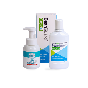 Jabón de Manos Espumoso Coreano de la Mejor Calidad 250mL y Enjuague Bucal 250mL, Set para Lavado de Manos, Cuidado Bucal, Antibacterial, Aliento Fresco - Product Image 1