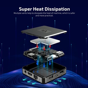 ホットセール X98q Android 11 デュアルバンド 2GB 16GB S905w2 Wifi メディアプレーヤー 4k スマート<span class=keywords><strong>TV</strong></span>ボックス Androidボックス X98Q - Product Image 2
