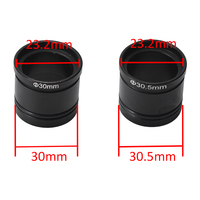 Caméra numérique monoculaire et stéréoscopique 5MP SCMOS avec adaptateurs USB2.0, oculaire électronique industriel haute vitesse