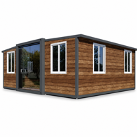 Cabine préfabriquée portable en conteneur, maison modulaire en kit pour bureau de jardin et hébergement sur chantier