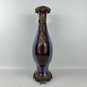 Jingdezhen ufficiale fornace vaso in ceramica ornamento asta palazzo antico vaso di porcellana vaso della dinastia Qing - Product Image 3