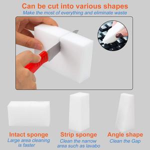 Éponge <span class=keywords><strong>magique</strong></span> en mélamine tout usage pour nettoyer les murs, les baskets, la cuisine, la salle de bain - Product Image 4