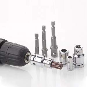 Adaptateur universel de douille à cliquet 1/4 1/2 adaptateur d'embout hexagonal en acier pour convertisseur de douille à impact multi-outils électronique grand public - Product Image 2