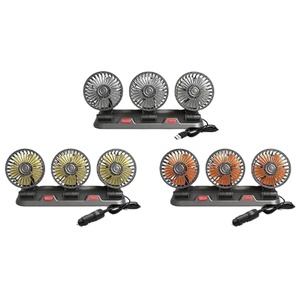 <span class=keywords><strong>Ventilateur</strong></span> de <span class=keywords><strong>voiture</strong></span>, camion, véhicule 12V 24V DC, accessoires intérieurs de <span class=keywords><strong>voiture</strong></span>, <span class=keywords><strong>ventilateur</strong></span> électrique USB à double tête - Product Image 1