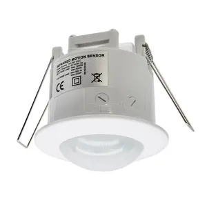 Détecteur de mouvement d'intérieur au plafond, interrupteur numérique ir 360 degrés, détecteur numérique à induction à infrarouge PIR 1200w