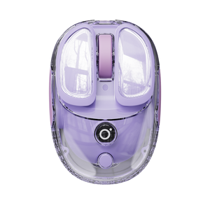 EWEADN Q9 Nhỏ gọn có thể sạc lại Chuột chơi game thiết lập <span class=keywords><strong>4</strong></span> Tốc độ DPI có thể điều chỉnh bàn phím không dây và chuột trong thiết kế màu hồng dễ thương - Product Image 6