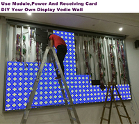 Écran LED d'affichage locatif couleur pleine P4 SMD2020 intérieur P2 P2.5 P3 P5 Panneau LED Modulaire pour salle d'exposition d'affichage LED