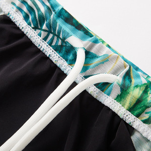 Shorts de Baño Personalizados con Etiqueta Privada para Hombre, Traje de Baño Vintage con Forro de Malla para Vacaciones, Piscina y Playa - Product Image 5