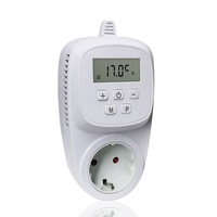 Termostato inteligente enchufable de 16A para control de panel de calentador infrarrojo