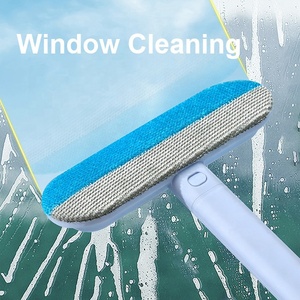 <span class=keywords><strong>Brosse</strong></span> à poils d'animaux multifonctionnelle à long manche réutilisable pour le nettoyage des tapis, des canapés et des lits - Product Image 3