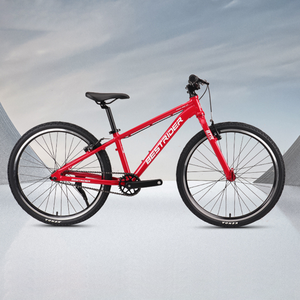 Bicicleta para niños Bicicleta de montaña 24 pulgadas con sistema de freno en V Bicicleta de aleación de aluminio de velocidad única Bicicleta de carreras <span class=keywords><strong>Junior</strong></span> - Product Image 1