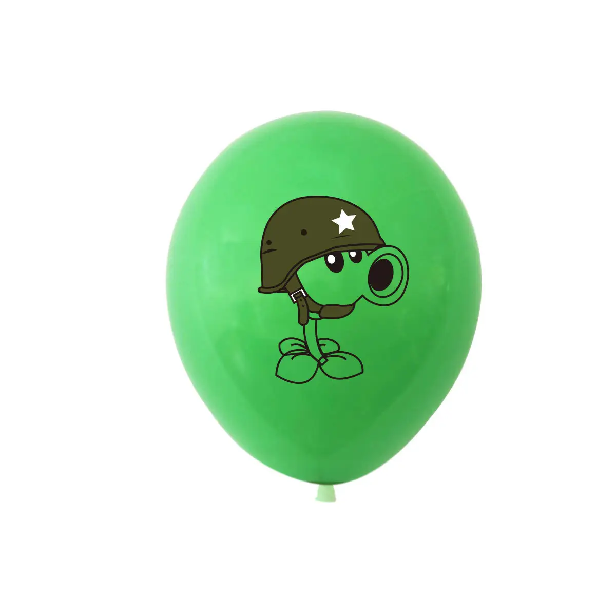 Nuove piante vs zombi decorazioni per feste di compleanno a tema PVZ palloncino bandiera cartone animato Set