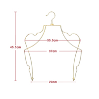 Fil métallique Bikini antidérapant gain de place maillot de bain cintres filles maillot de bain cintre pliable corps forme Bikini cintres
