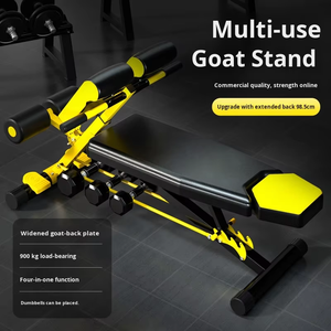 <span class=keywords><strong>Banc</strong></span> de <span class=keywords><strong>musculation</strong></span> Roman Chair, équipement de fitness, <span class=keywords><strong>banc</strong></span> à haltères pliable en métal, capacité de charge de <span class=keywords><strong>900</strong></span> kg, 1210 multifonctions - Product Image 6