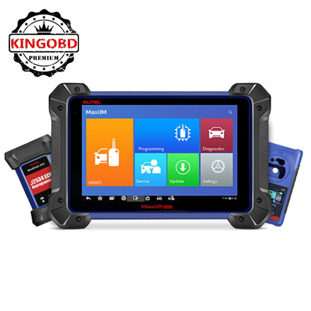 Original autel Maxiim Im608 Ecu Tool 2021 Advanced Smart Car Key Programmer Programming Ecu Coding Diagnostic Tool