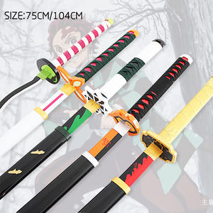 <span class=keywords><strong>Katana</strong></span> en bambou <span class=keywords><strong>Demon</strong></span> <span class=keywords><strong>Slayer</strong></span> en <span class=keywords><strong>bois</strong></span> 104cm Saefty Cosplay Fabricant d'usine Épée en <span class=keywords><strong>bois</strong></span> détachable <span class=keywords><strong>Katana</strong></span> japonaise - Product Image 2