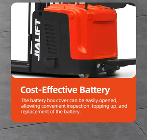 รถยกไฟฟ้าแบบยืนขับ JIALIFT รุ่น CL-GC, รถยกพาเลทแบบยกสองชั้น - Product Image 5