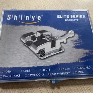 Tandheelkundige Beugels Hoge Kwaliteit Bondable Monoblock Beugels <span class=keywords><strong>Roth</strong></span>/Mbt Orthodontische Beugels Voor Tanden Mini Elite Beugels (<span class=keywords><strong>Roth</strong></span> *) - Product Image 2