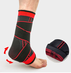 Bandes de soutien de cheville respirantes à bas prix pour volleyball et basketball, avec protection du talon - Product Image 5