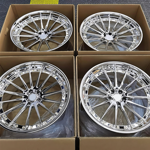 Jantes forgées en deux parties pour le marché secondaire, 19, 20, 21, 22 pouces, jantes concaves profondes pour W212 W221 W222 BMW 328i <span class=keywords><strong>Audi</strong></span> <span class=keywords><strong>A6</strong></span> C7 Tesla Y - Product Image 6