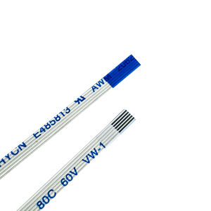 AWM 20706 80C 60V VW-1 0,5mm Rastermaß 5-Polig 50mm Länge JHYCN J2004-005S3876 Kupfer-Zinn-Beschichteter PET-Film Isolierter Kabelbaum - Product Image 5