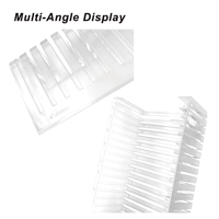 Petite Boîte de Rangement en Plastique PC Translucide Alimentaire pour Fruits et Légumes en Supermarché