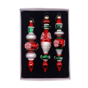 Oferta Especial: Adornos Navideños Exquisitos para Árbol de Navidad, Colgante de Cristal con Impresión Reactiva, Diseño Personalizado, Color y Forma a Medida - Product Image 4