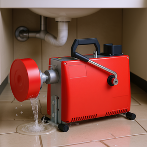 Déboucheur de canalisations manuel à hélice, 66 pieds, 5/8 pouces, pour cuisine et salle de bain - Product Image 2