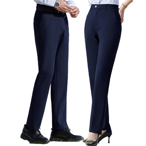 Women's High Waisted Pencil Pants Black Slim Fit Anti Wrinkle Work Trousers Professional Dress Pants For Office Commute - Product Image 5