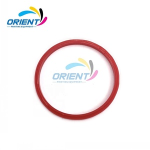 Nhập khẩu mới Vòng cao su màu đỏ cho heidelberg shtalfolder Máy gấp nếp gấp hệ thống công cụ bindery 50x46x3mm - Product Image 5
