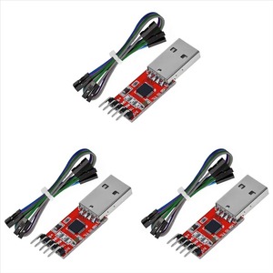 Adaptador Serial USB 2.0 a TTL de 5 Pines CP2102 - Convertidor UART STC para 3.3V y 5V - Product Image 4