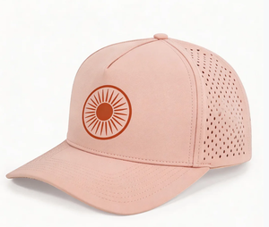 Gorras de Béisbol Personalizadas Tipo Trucker, Snapback, de 5 Paneles, con Visera Curva, Corte Láser, Perforadas, Malla Impermeable, Relieve, Estilo Melin - Product Image 4