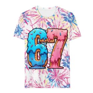 Camisetas Divertidas con Gráficos de Meme 67 para Hombre, Camiseta con Estampado de Helado, Camisetas Divertidas de Manga Corta con Meme 6 7, Camisetas Personalizadas para Hombre - Product Image 3
