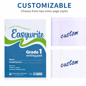 Cahier d'exercices scolaire africain le plus vendu, agrafé, lignage français, couverture mixte, pour l'écriture en classe, direct usine - Product Image 3