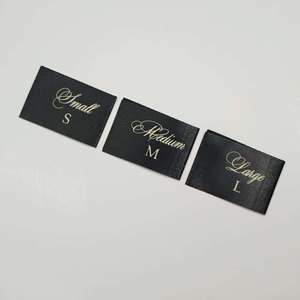 Xp-Cao Cấp Sinh Thái Thân Thiện Với Bông Chăm Sóc Nhãn Có Thể Giặt Vải Định Danh In Hướng Dẫn Tag Cho Bền Vững May Mặc - Product Image 4