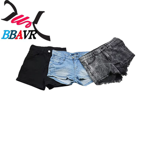 Shorts de Mezclilla/Algodón de Verano para Mujer, Segunda Mano, Marca Gracer Premium, Tallas Variadas, 45 kg MOQ, Suministro Directo de Fábricas Chinas - Product Image 2