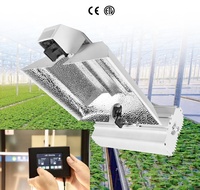 Longood fabricante mejor calidad ETL 95% reflectante ALANOD 1000 w de hps ocultó 1000 vatios crecen la Luz Accesorios con 0-10 rj puerto