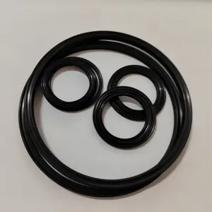 Wholesale price Square Oring low friction seals NBR FKM EPDM silicone HNBR CR rubber seal quad ring Quad Ring X ring