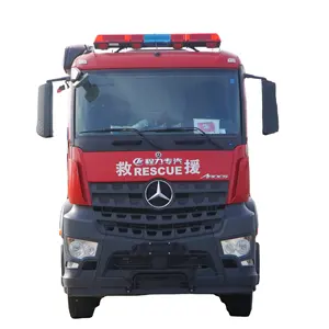 Çin'de yapılan yüksek kaliteli Euro 5 emisyon standart köpük itfaiye kamyonu 8x4 tahrikli 18t köpük itfaiye kamyonu