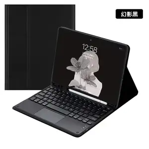 2022 Pu Leather Shockproof Tablet Wireless Keyboard Cover Case Voor Samsung Tab A7 A8 S6 Voor Ipad 10.2 Potlood Houder