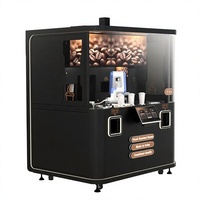 Distributeur automatique de café intelligent pour aéroport avec barista robotisé, service de café en 60 secondes, carte de crédit acceptée