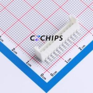 WAFER-HY2.0-12PWZ Wire-to-Board Pin Header Bent Lead Through Hole,P=2mm Connector 1x12P 2mm Right Angle Insert HY - Product Image 1